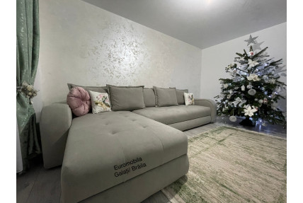 Monza canapea 3 locuri cu insula